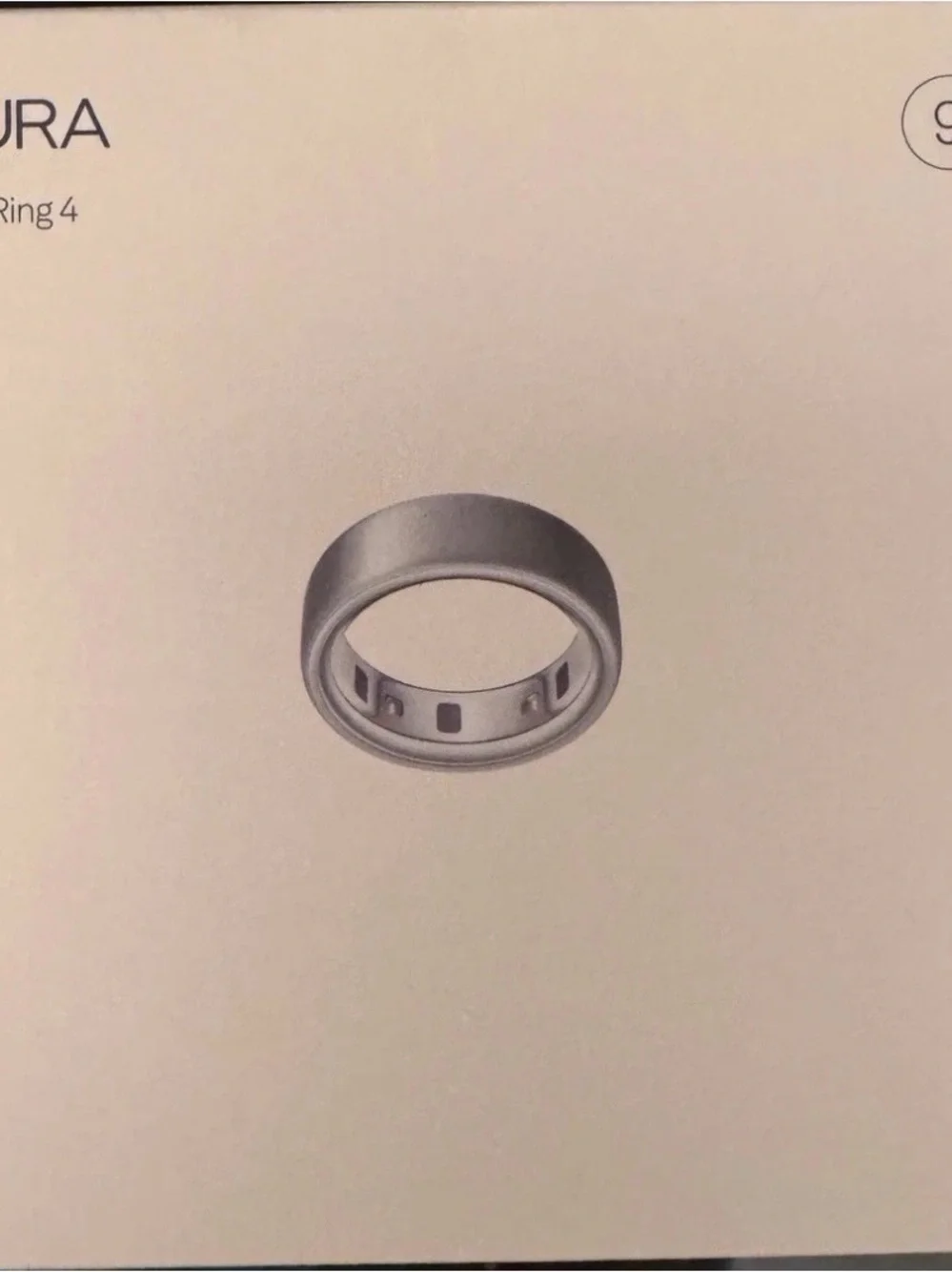 Oura Ring 4 Brushed Silver Smart Sleep & Activity Ring
